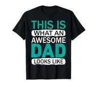 This Is What An Awesome Dad Looks Like Camiseta