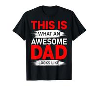 This Is What An Awesome Dad Looks Like Camiseta