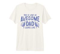This Is What An Awesome Dad Looks Like Camiseta Premium