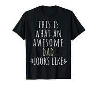 This is What an Awesome Dad Looks Like Father Cita Camiseta