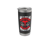 This Is What An Awesome Nurse Looks Like Nurses Nursing Vaso térmico de acero inoxidable de doble pared