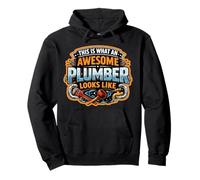 This is What An Awesome Plumber Looks Like Funny Cita Divertido Sudadera con Capucha