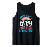 This is What Gay Accountant Looks Like LGBT Gay Accountant Camiseta sin Mangas