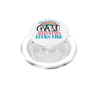 This is What Gay Accountant Looks Like LGBT Gay Accountant PopSockets PopGrip para MagSafe