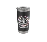 This Is What Panic Looks Like Finals Week - Vaso térmico de acero inoxidable de doble pared