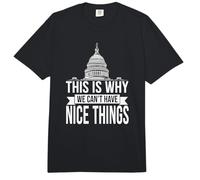 This Is Why We Can't Have Nice Things Funny Congress Comfort Colors Adult Heavyweight T-Shirt