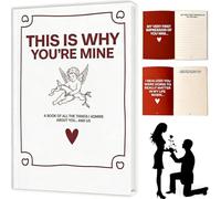 THIS IS WHY YOU 'RE MINE - Libro de recuerdos para parejas, diario de parejas para escribir tus propias historias, recuerdos y momentos de corazón, regalo significativo para tu amado novio, novia (A)