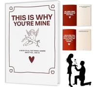 This is why you're mine: libro de recuerdos para parejas, diario de parejas para escribir tus propias historias, recuerdos y momentos de corazón, regalo significativo para tu querido novio y novia (1