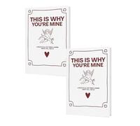 This is why you're mine: libro de recuerdos para parejas, diario de parejas para escribir tus propias historias, recuerdos y momentos de corazón, regalo significativo para tu querido novio y novia (2
