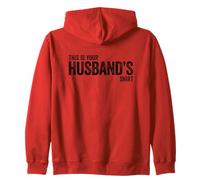 This Is Your Husband's Shirt Sudadera con Capucha