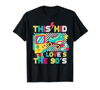 This Kid Loves The 90's Party, Outfit 1990s Costume 90's Love Camiseta
