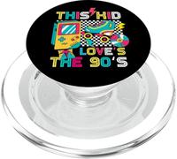 This Kid Loves The 90's Party, Outfit 1990s Costume 90's Love PopSockets PopGrip para MagSafe