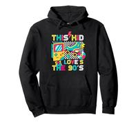 This Kid Loves The 90's Party, Outfit 1990s Costume 90's Love Sudadera con Capucha