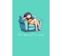 This lady can't be arsed: Couchpotato Notizbuch - Witziges Notizheft für Faule & Serienjunkies | Lustiges Geschenk für Männer & Frauen | 100 linierte Seiten | Softcover | A5 Format