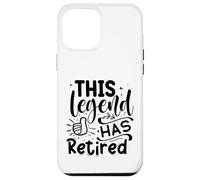 This Legend Has Retired Carcasa para iPhone 12 Pro MAX