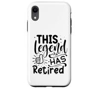 This Legend Has Retired Carcasa para iPhone XR