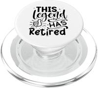 This Legend Has Retired PopSockets PopGrip para MagSafe