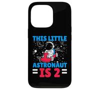 This Little Astronaut Is 2 Second Birthday Outerspace Bday Carcasa para iPhone 13 Pro