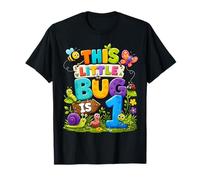 This Little Bug Is 1 Years Old Insect 1st Birthday Party Camiseta