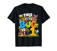 This Little Bug Is 1 Years Old Insect 1st Birthday Party Camiseta