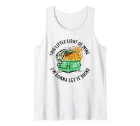 This Little Light of Mine contenedor Fuego Funny Office Work Camiseta sin Mangas
