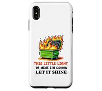 This Little Light of Mine contenedor Fuego Funny Office Work Carcasa para iPhone XS MAX