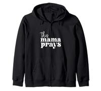 This Mama Prays Alabanza Y Adoración Día De La Madre Christian Mom Sudadera con Capucha