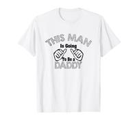 This Man Is Going To Be A Daddy Funny New Dad Día del Padre Camiseta gráfica económica