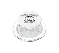 This Man Is Going To Be A Daddy Funny New Dad Día del Padre PopSockets PopGrip para MagSafe