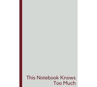 This Notebook Knows Too Much: A Safe Place for Secrets, Overthinking & Brilliant Ideas