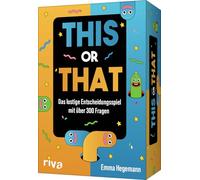 This or That: Das lustige Entscheidungsspiel mit über 300 Fragen. Spieleklassiker für Die ganze Familie. Geschenk zu Geburtstag, Weihnachten, Ostern, Spieleabend. AB 12 Jahren