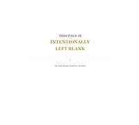 This Page Is Intentionally Left Blank (The Absurd Luxury Collection)