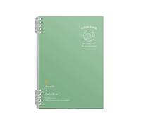 This-Paper - Cuaderno grueso desmontable para estudiantes de secundaria, creativo, simple, papelería, verde campo -B5 [en blanco]