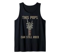 This Pops Can Still Rock On Skeleton Hand Guitar Birthday Camiseta sin Mangas
