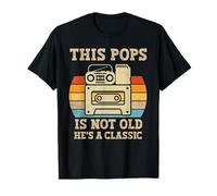 This Pops Is Not Old, es una clásica cinta de casete de música retro. Camiseta