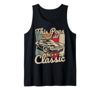 This Pops Is Not Old HES Un Motor De Conducción Fanático De Coche Clásico Camiseta sin Mangas