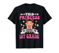 This Princess Is Going To 1st Grade Back To School For Girls Camiseta gráfica económica