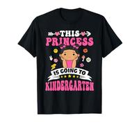 This Princess Is Going To Kindergarten Back To School Girls Camiseta