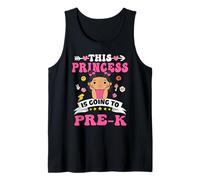 This Princess Is Going To Pre-K Back To School For Girls Camiseta sin Mangas