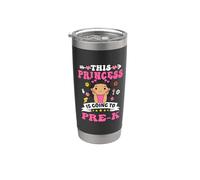 This Princess Is Going To Pre-K Back To School For Girls Vaso térmico de acero inoxidable de doble pared