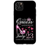 This Queen Was Born on July 23 Living My Blessed Life Carcasa para iPhone 11 Pro Max