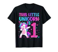 This Unicorn is 1 Year Old 1st Birthday Girl Daughter Camiseta