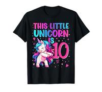 This Unicorn is 10 Years Old 10th Birthday Girl Daughter Camiseta
