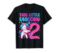 This Unicorn is 2 Years Old 2nd Birthday Girl Daughter Camiseta