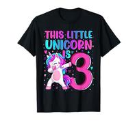 This Unicorn is 3 Years Old 3rd Birthday Girl Daughter Camiseta