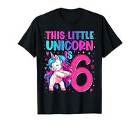 This Unicorn is 6 Years Old 6th Birthday Girl Daughter Camiseta