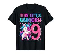 This Unicorn is 9 Years Old 9th Birthday Girl Daughter Camiseta