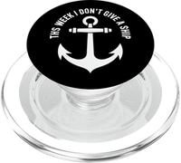This Week I Don't Give A Ship - Vacaciones Divertidas PopSockets PopGrip para MagSafe