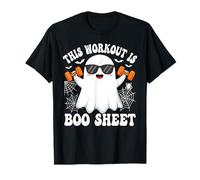 This Workout Is Boo Sheet Funny Ghost Halloween Camiseta