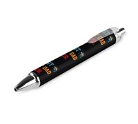THisdownd Best Cat Dad Ever - Bolígrafo retráctil de tinta negra de 0,5 mm, suministros de oficina